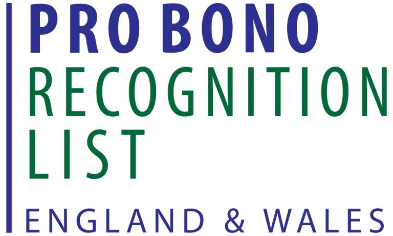 Pro Bono Recognition